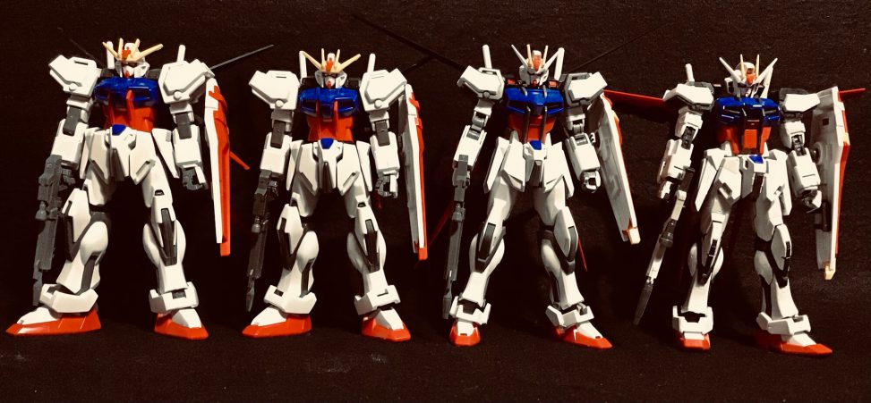 HG ガンダム プルトーネ ＋ RG エールストライク ガンダム