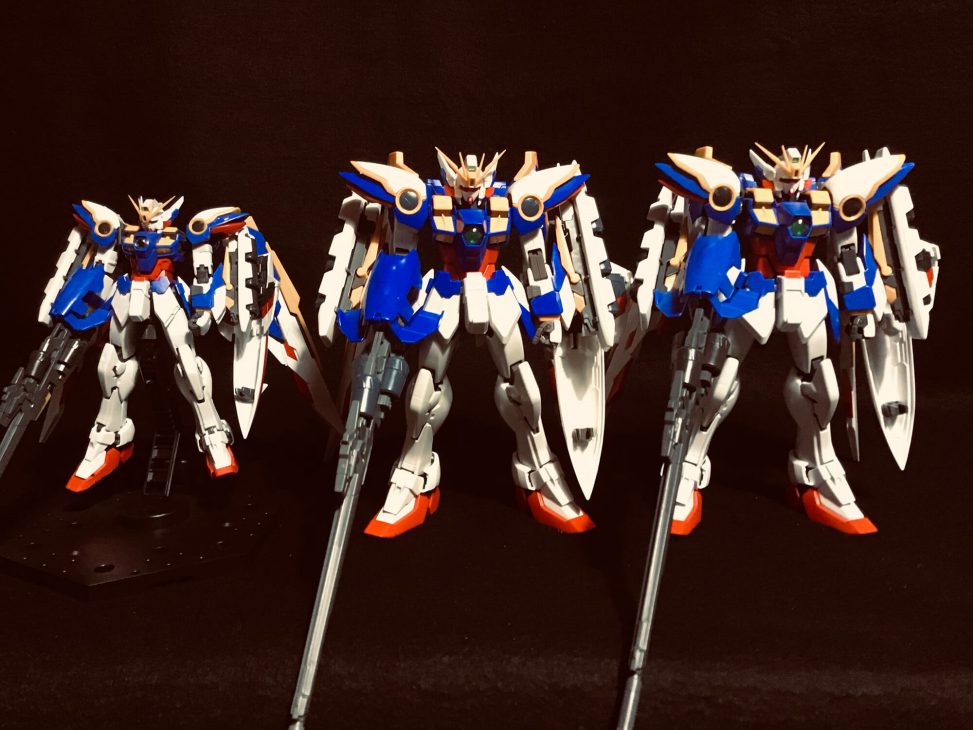 RG Fインパルス WガンダムEW WガンダムゼロEW シナンジュ