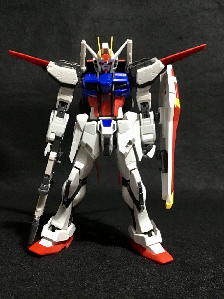 HG ガンダム プルトーネ ＋ RG エールストライク ガンダム